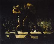 George Wesley Bellows Club Night USA oil painting artist